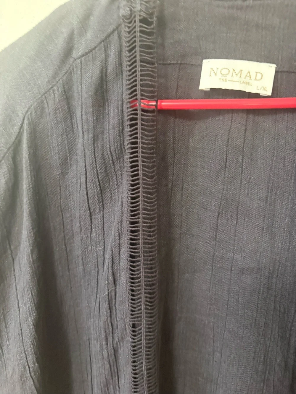 Nomad the Label French Linen Rhea Kimono - Picture 4 of 9